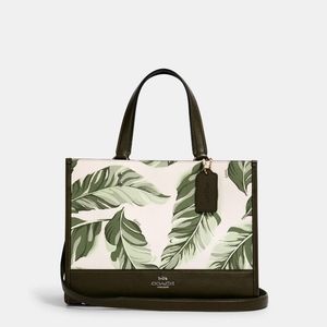 Coach Dempsey Carryall With Banana Leaves